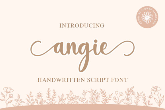 Angie Font: Bringing a Playful Charm to Your Creative Products
