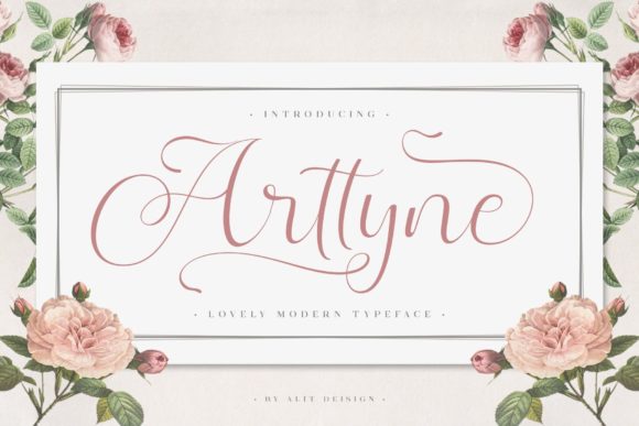 Arttyne: Elevate Your Campaign with a Stunning Script Font