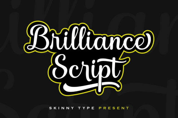 Brilliance: A Handwritten Font for Creative Makers