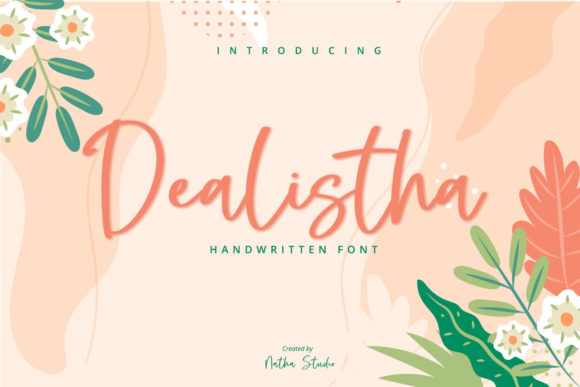 Dealistha: A Chic Script Font for Modern Web Design