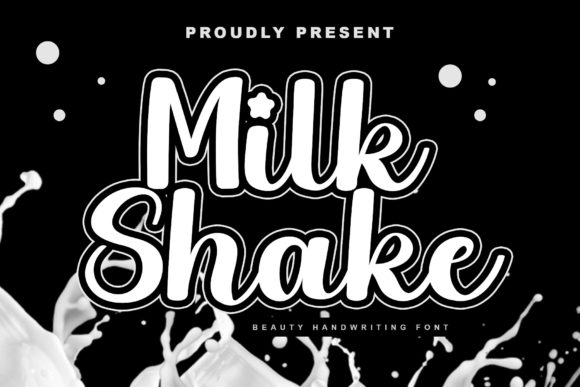 Elevate Your Handmade Creations with Milk Shake Font
