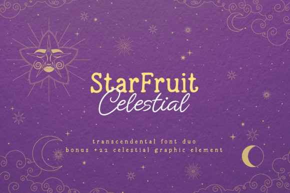 Enhance Your Brand with Starfruit Celestial Duo Font