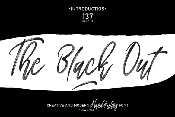 Enhance Your Campaigns with The Black Out Font