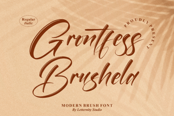 Grontfess Brushela: A Versatile Script Font