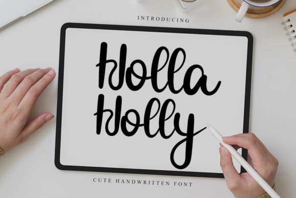 Holla Holly: A Stylish Handwritten Font for Modern Web Design