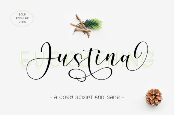 Justina Duo: A Perfect Font for Elegant Branding