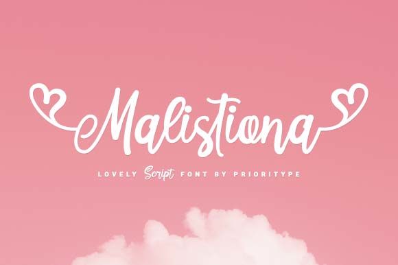 Malistiona: A Handwritten Font for Elegant Web Design