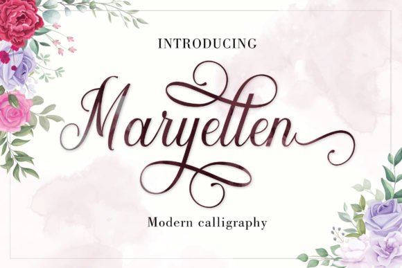 Maryellen: A Light Handwritten Font for Elegant Branding