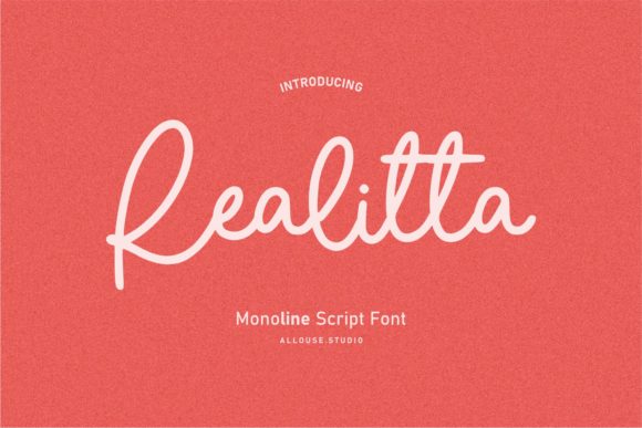 Ralitta: A Charming and Elegant Script Font for Web Design