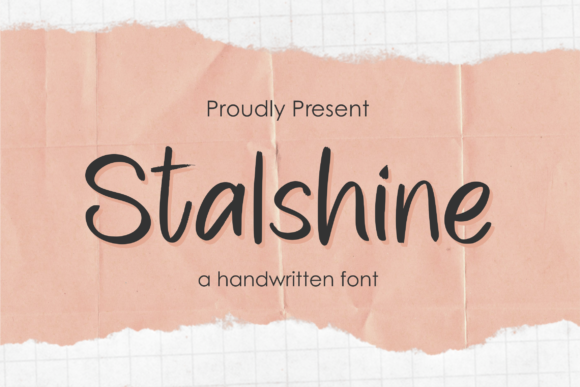 Stalshine Font: A Romantic Script for Elegant Web Design