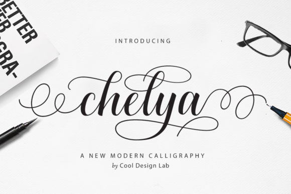 Transform Your Brand with Chelya: An Elegant Handwritten Font
