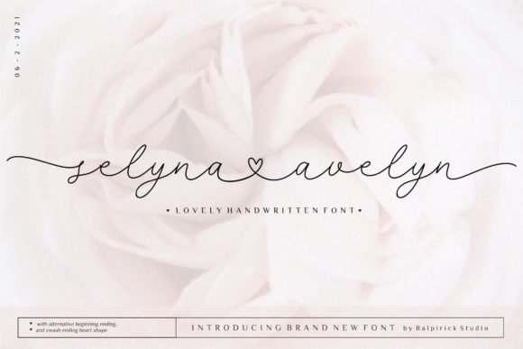 Transform Your Brand with Selyna Avelyn Font