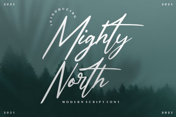 Unleash Creativity with Might North: A Versatile Script Font